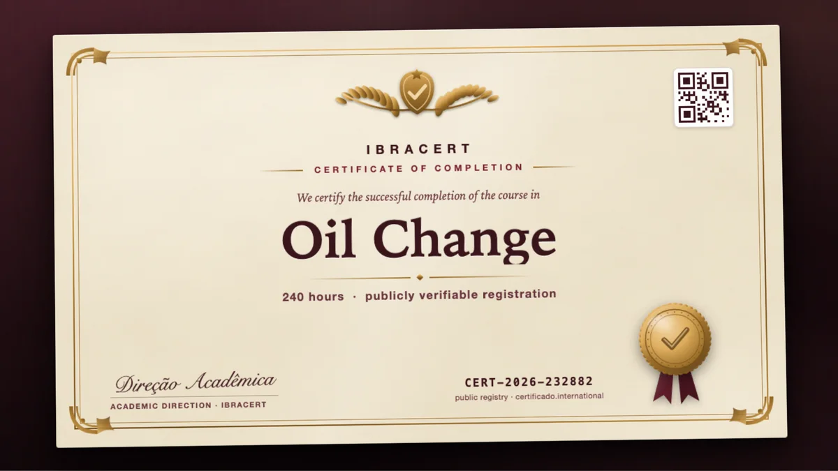 Cover of the Oil Change course