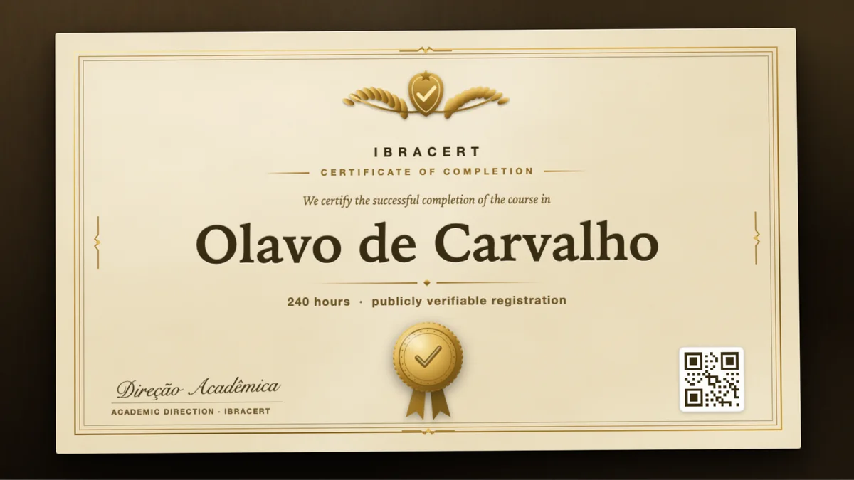 Cover of the Olavo de Carvalho course