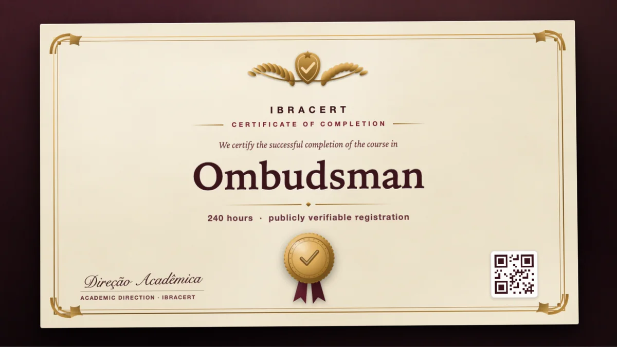 Cover of the Ombudsman course