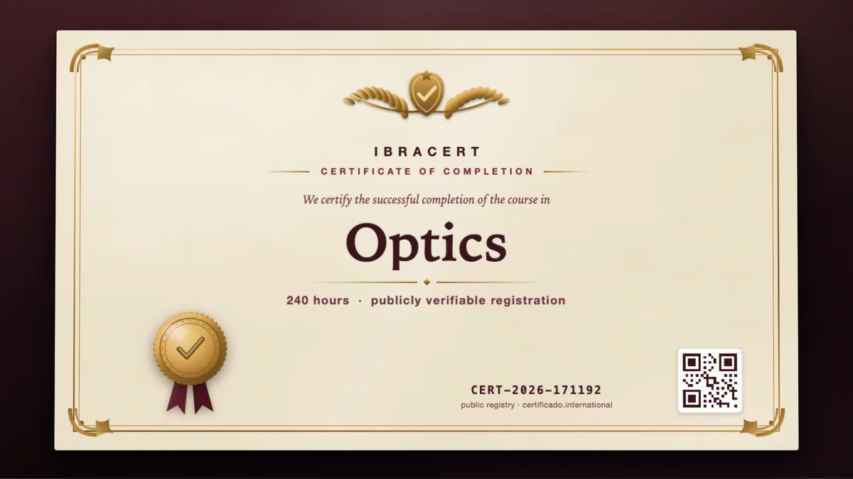 Cover of the Optics course