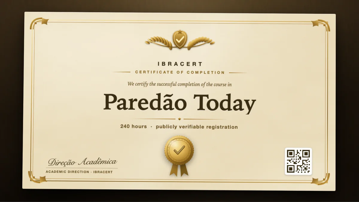 Cover of the Paredão Today course