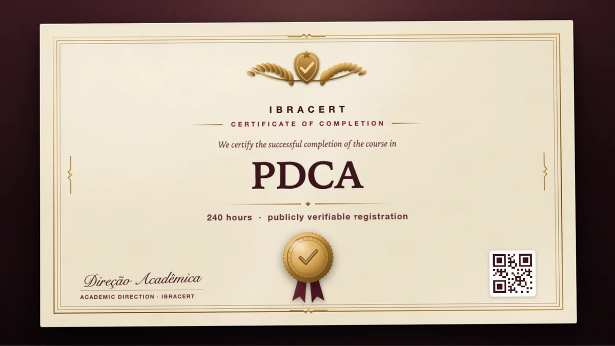 Cover of the PDCA course