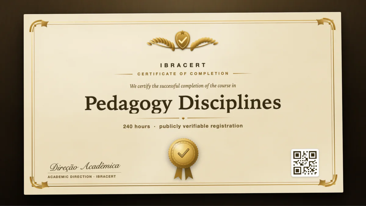 Cover of the Pedagogy Disciplines course