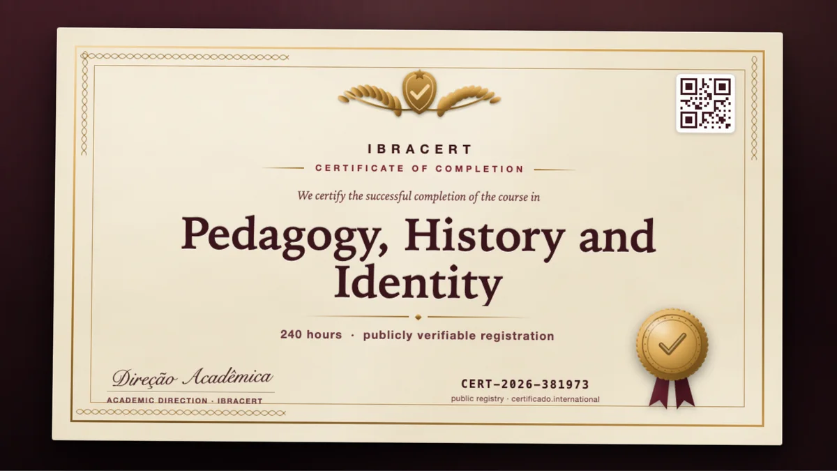 Cover of the Pedagogy, History and Identity course