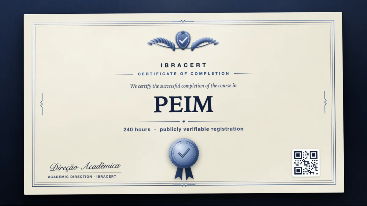 Cover of the PEIM course