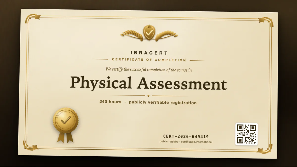 Cover of the Physical Assessment course