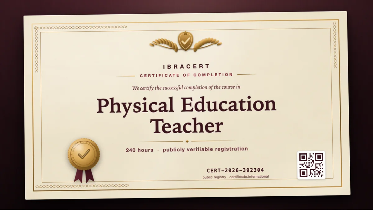 Cover of the Physical Education Teacher course