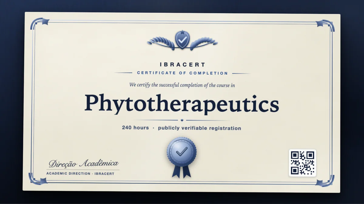 Cover of the Phytotherapeutics course