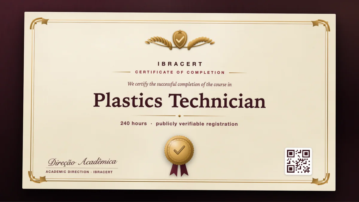 Cover of the Plastics Technician course