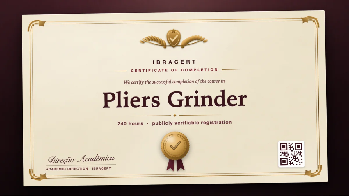Cover of the Pliers Grinder course