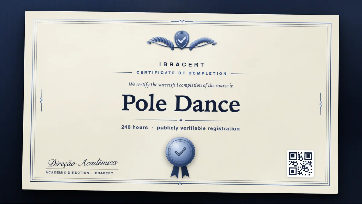 Cover of the Pole Dance course