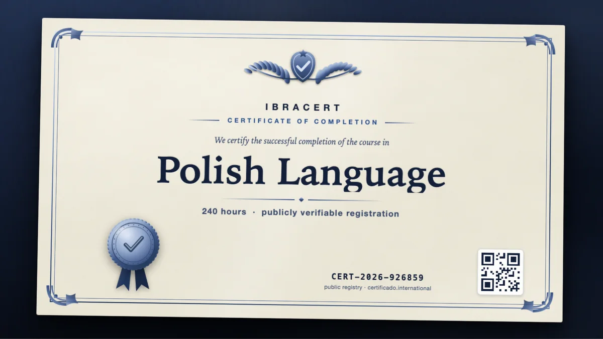 Cover of the Polish Language course