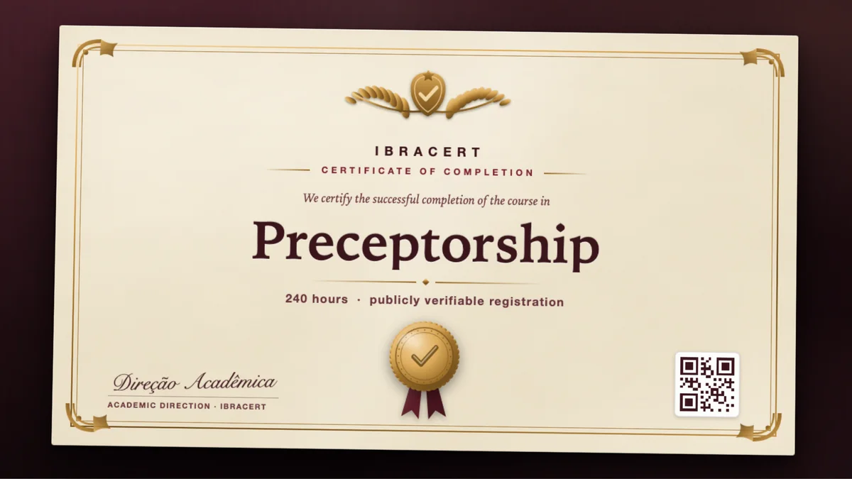 Cover of the Preceptorship course