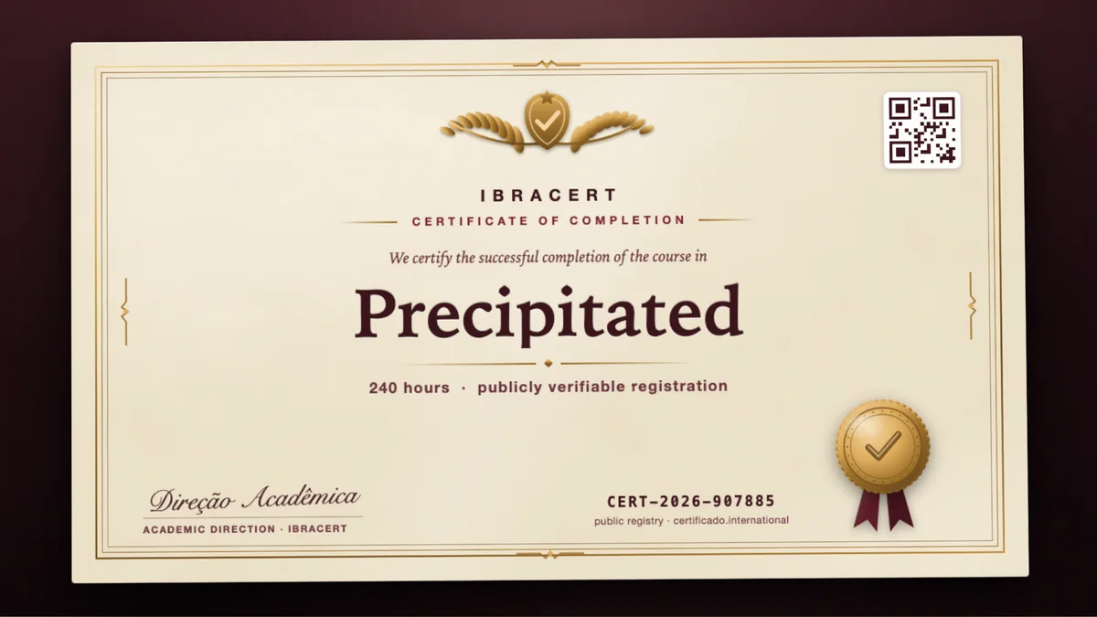 Cover of the Precipitated course