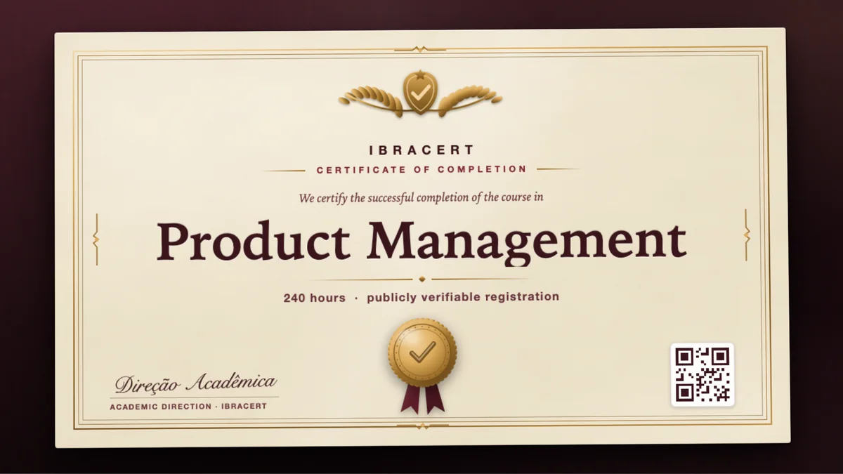 Cover of the Product Management course