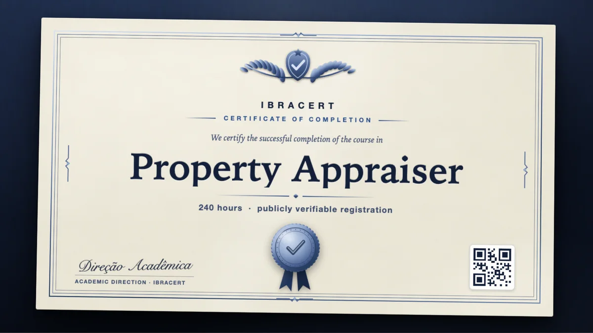 Cover of the Property Appraiser course
