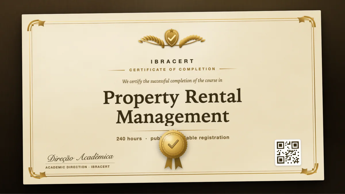 Cover of the Property Rental Management course