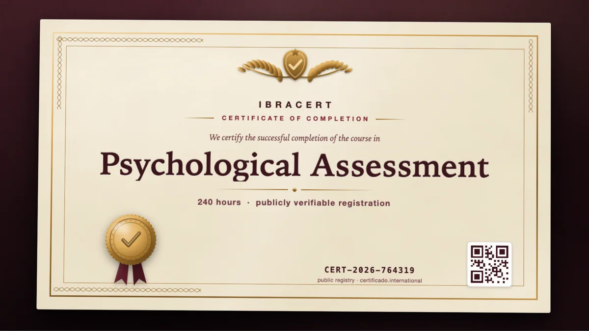 Cover of the Psychological Assessment course