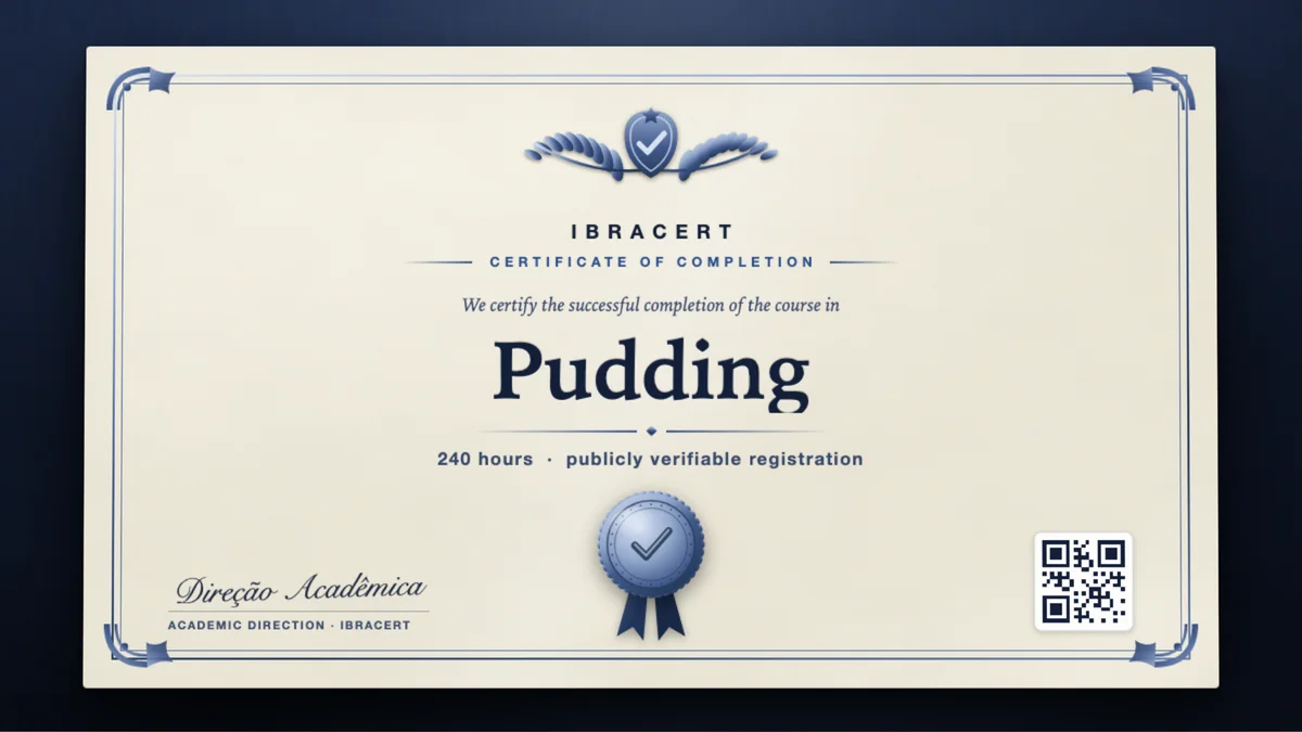 Cover of the Pudding course