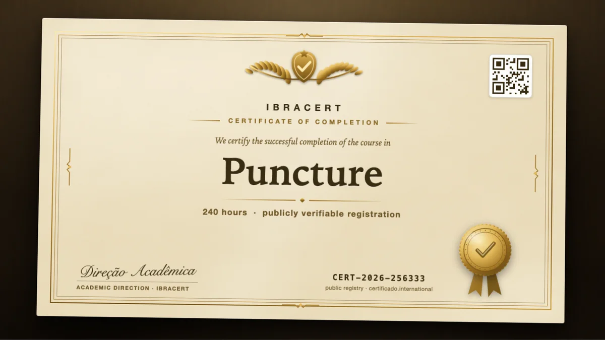 Cover of the Puncture course