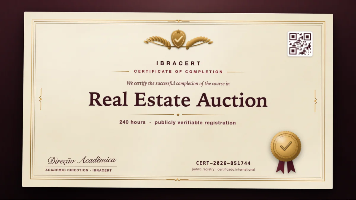 Cover of the Real Estate Auction course