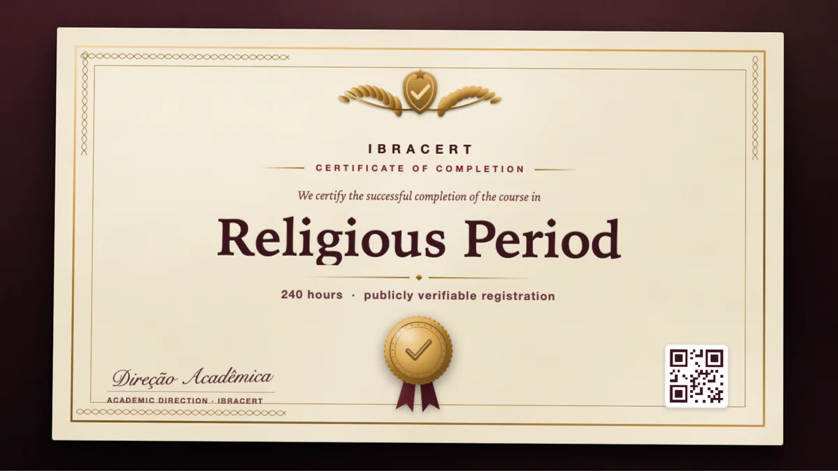 Cover of the Religious Period course