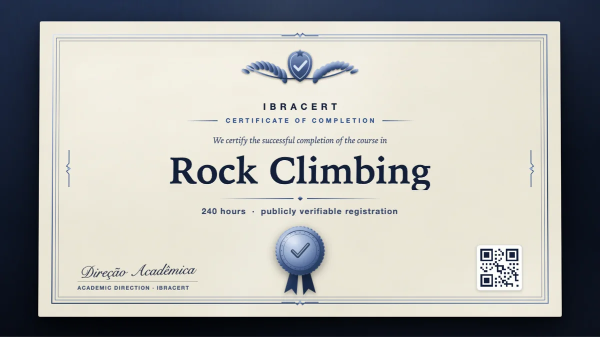 Cover of the Rock Climbing course