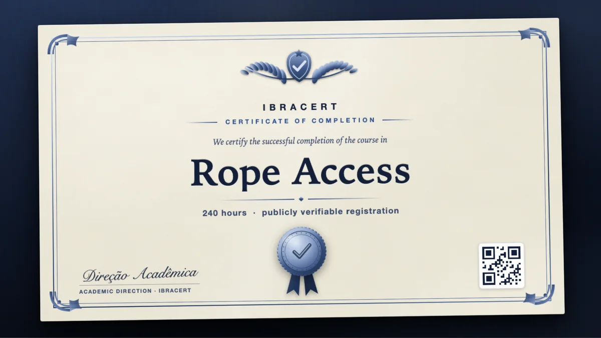 Cover of the Rope Access course