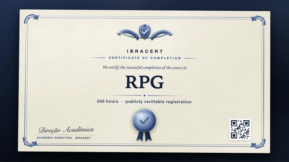 Cover of the RPG course