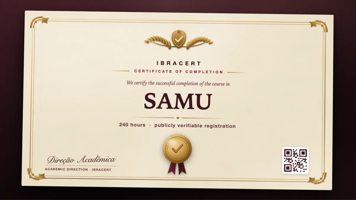 Cover of the SAMU course
