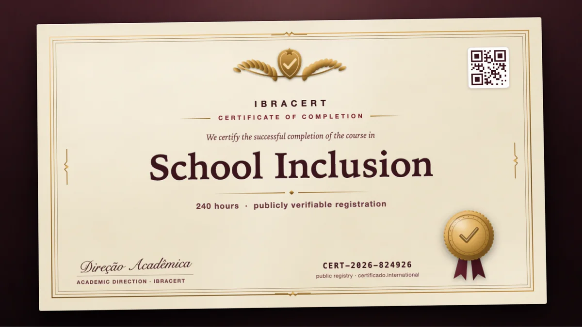 Cover of the School Inclusion course