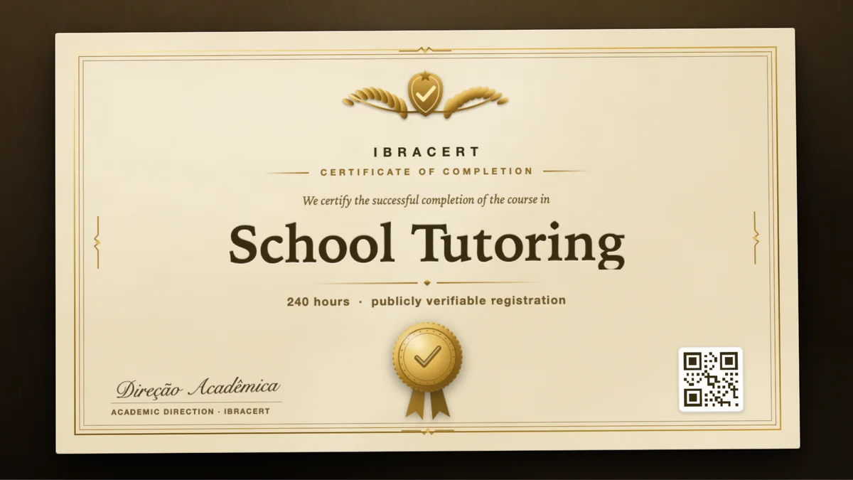 Cover of the School Tutoring course