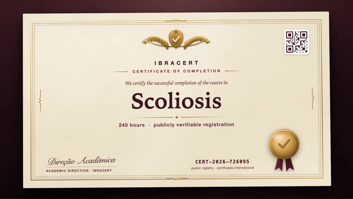 Cover of the Scoliosis course