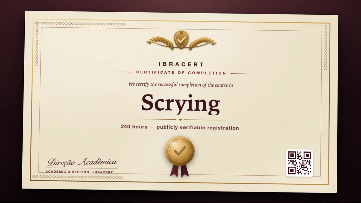 Cover of the Scrying course