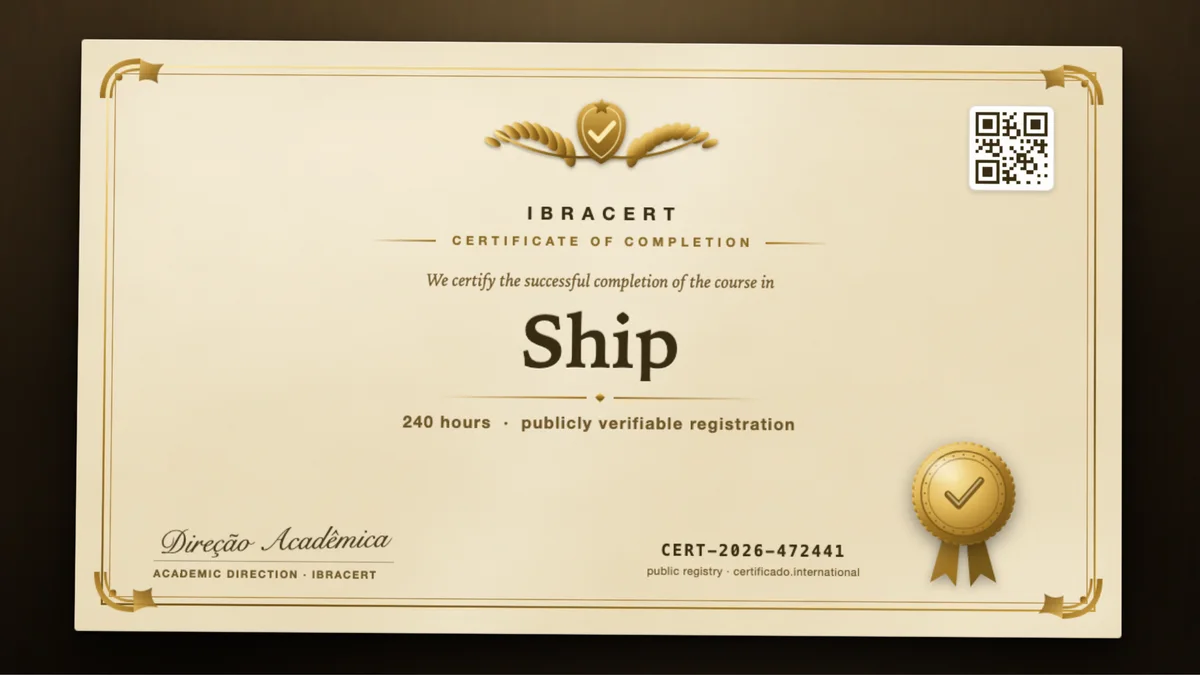 Cover of the Ship course