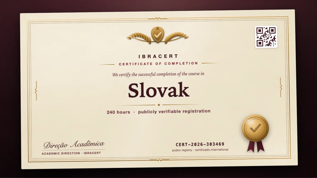 Cover of the Slovak course