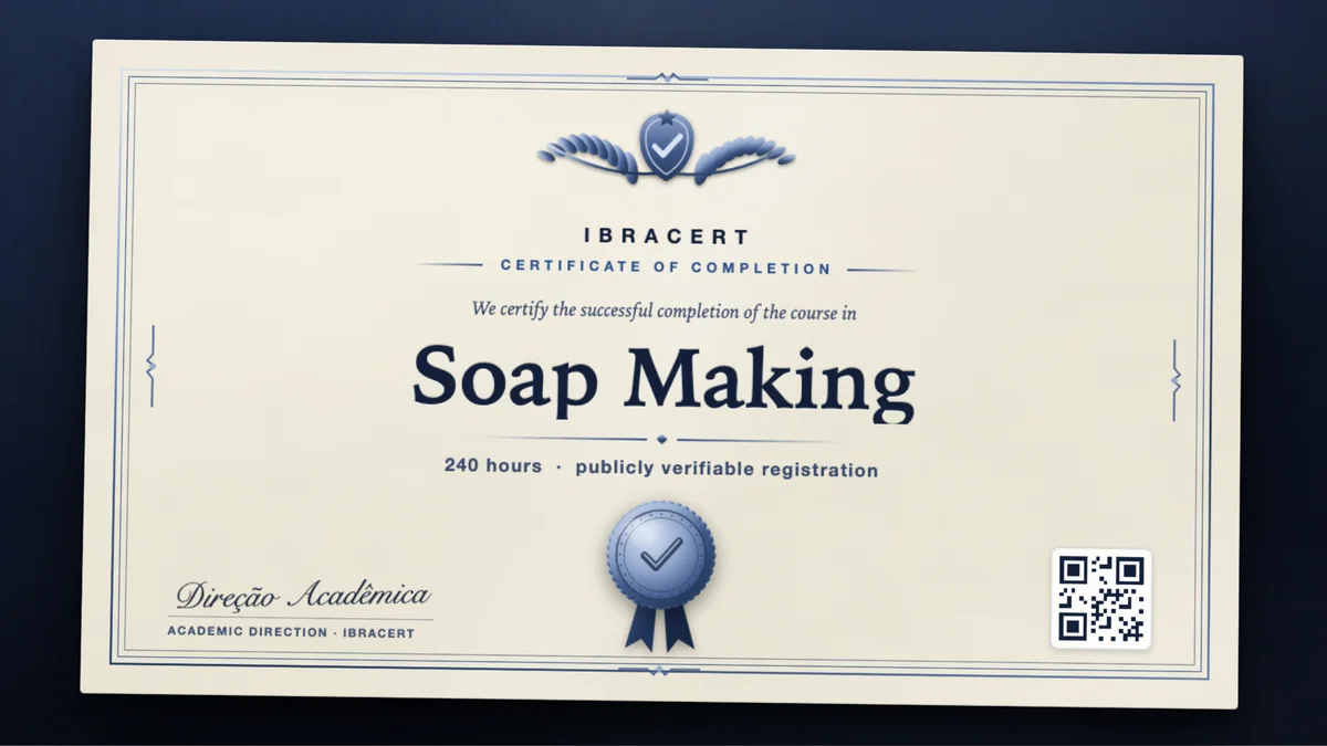 Cover of the Soap Making course