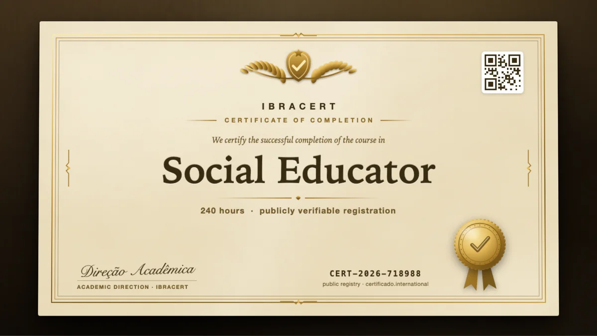 Cover of the Social Educator course