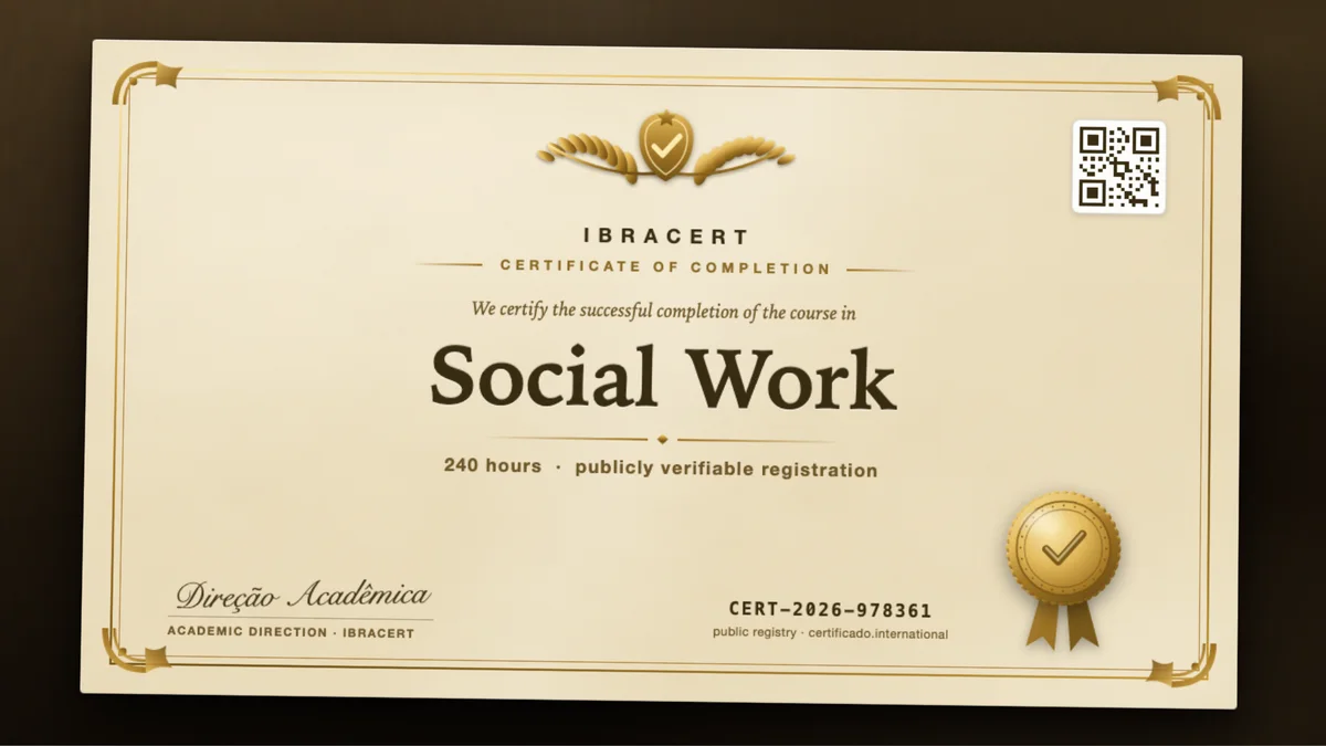 Cover of the Social Work course