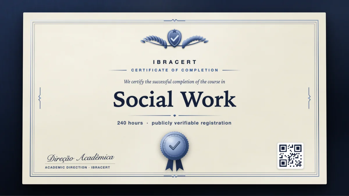 Cover of the Social Work course