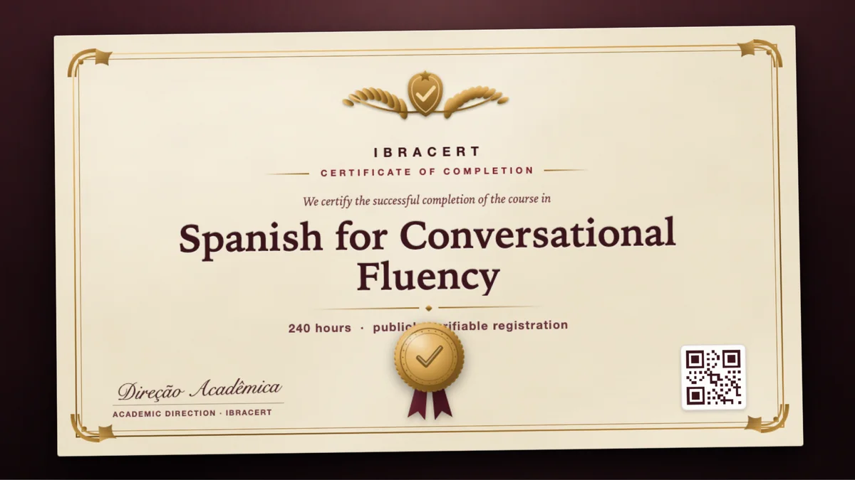 Cover of the Spanish for Conversational Fluency course