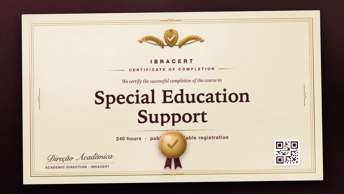 Cover of the Special Education Support course