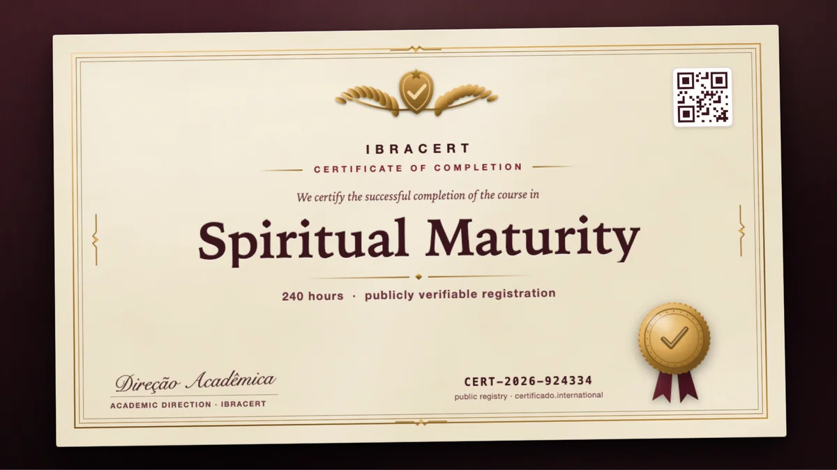Cover of the Spiritual Maturity course