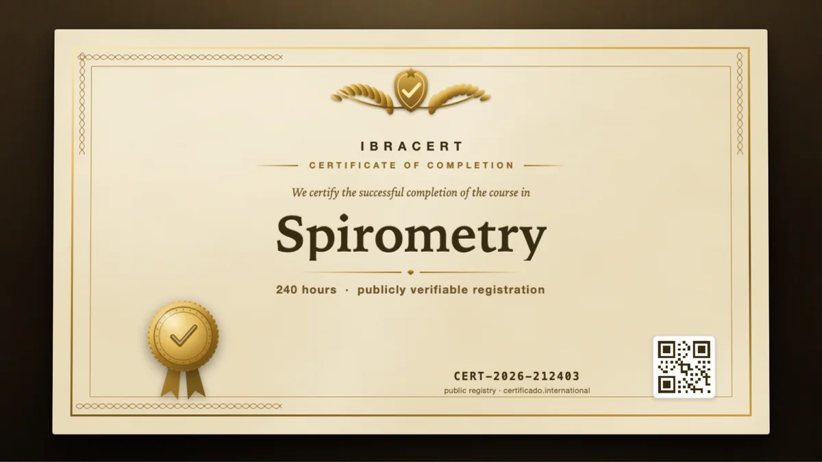 Cover of the Spirometry course