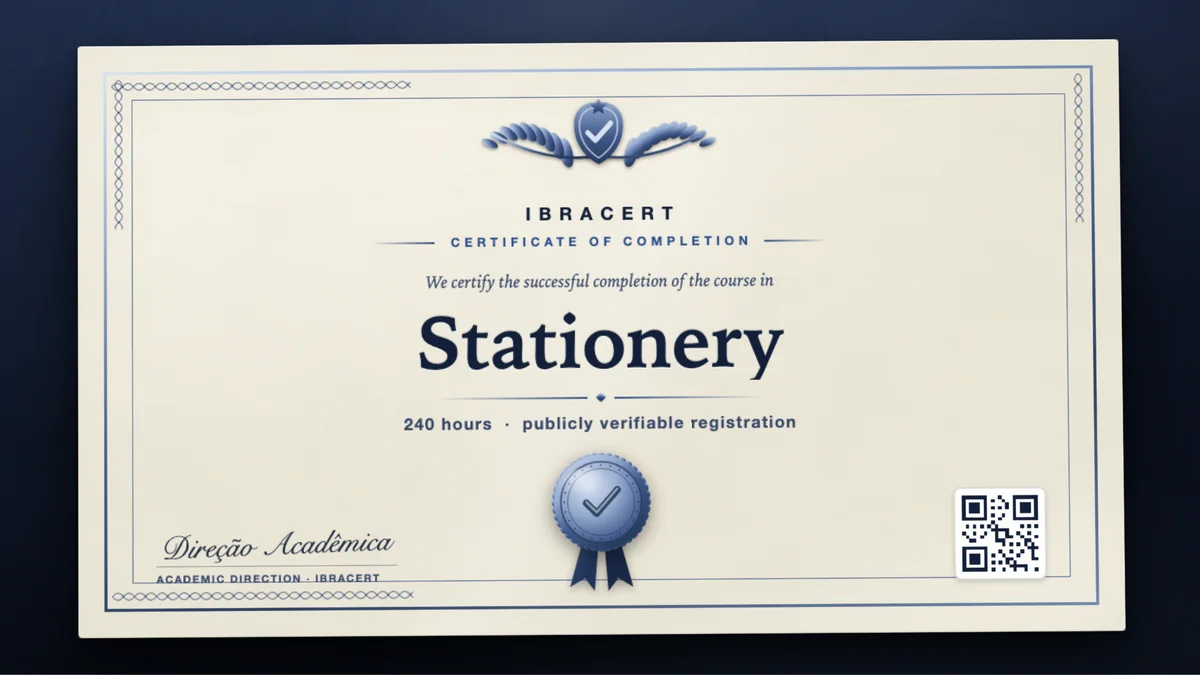 Cover of the Stationery course