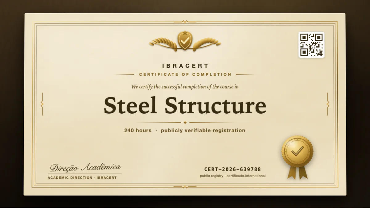 Cover of the Steel Structure course