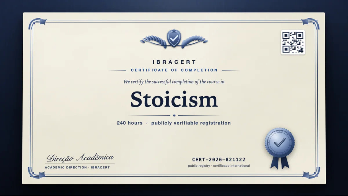 Cover of the Stoicism course