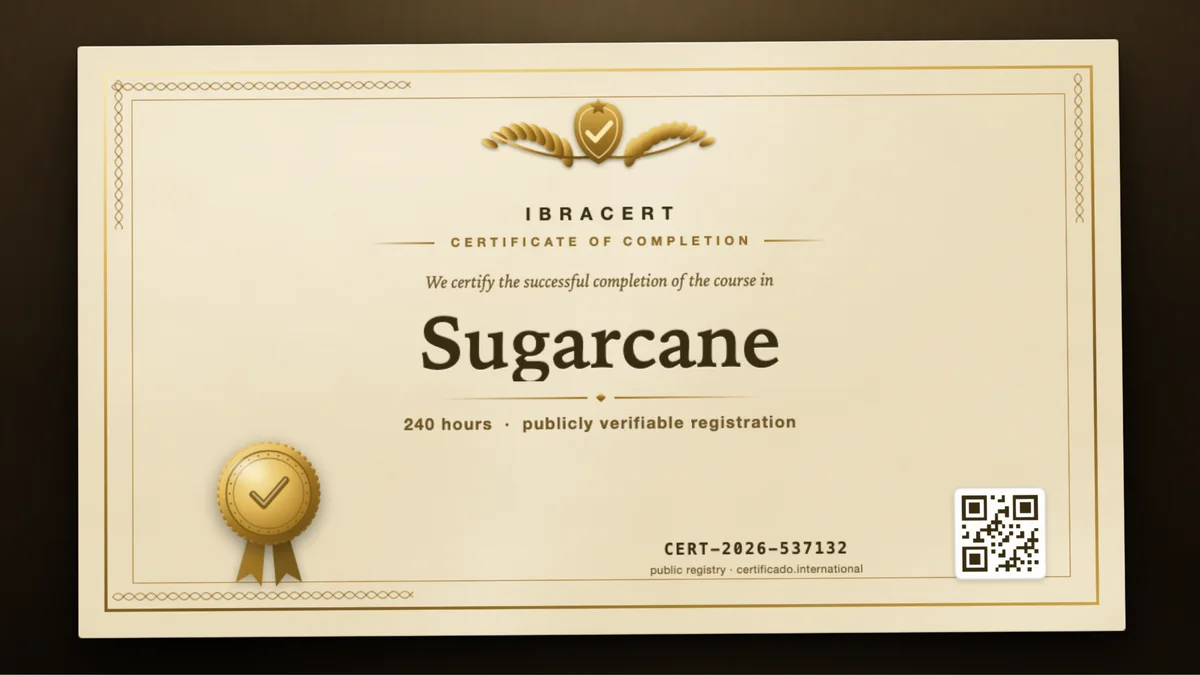 Cover of the Sugarcane course