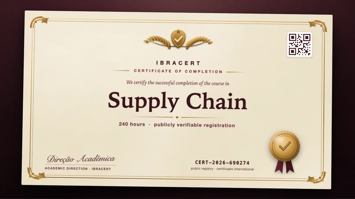 Cover of the Supply Chain course