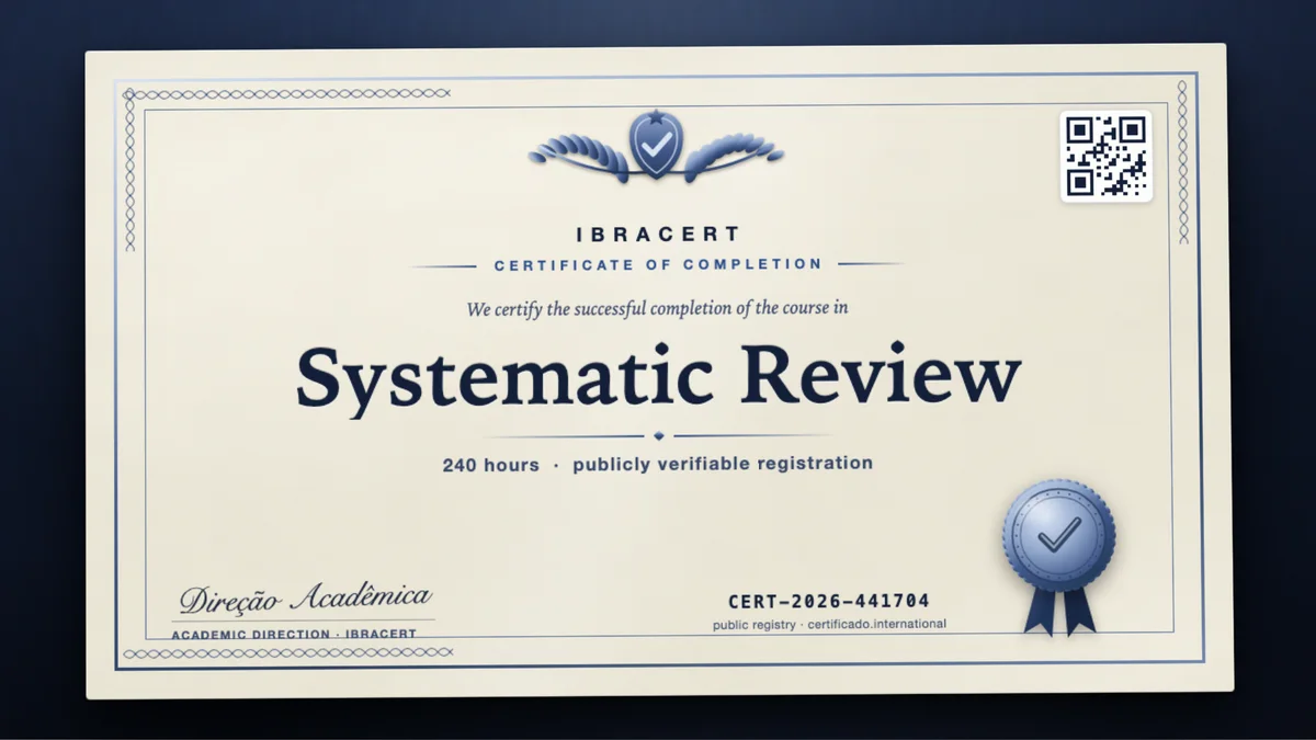 Cover of the Systematic Review course